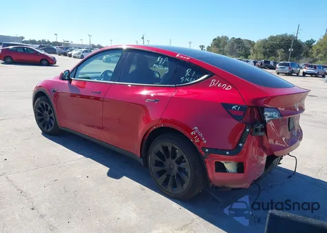 2020 Tesla Model Y Long Range Dual Motor All-Wheel Drive from USA, damaged, VIN 5YJYGDEE3LF023613